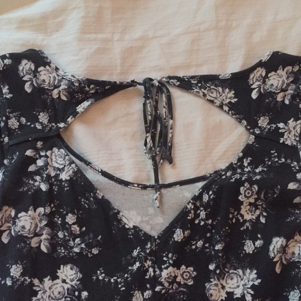 Floral print dress